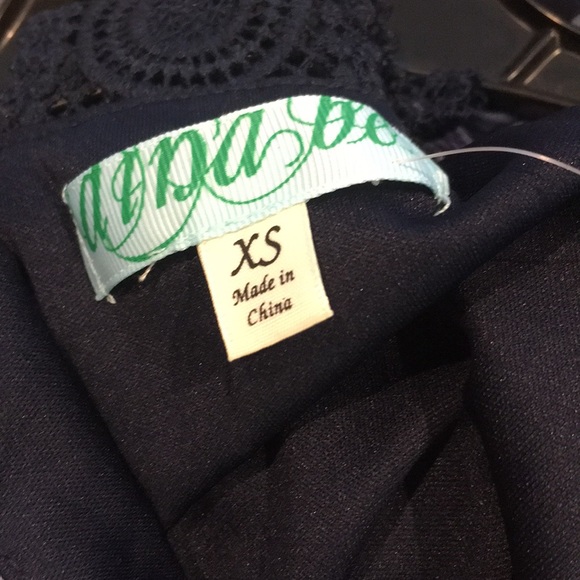 Blue high-low dress - Picture 4 of 6